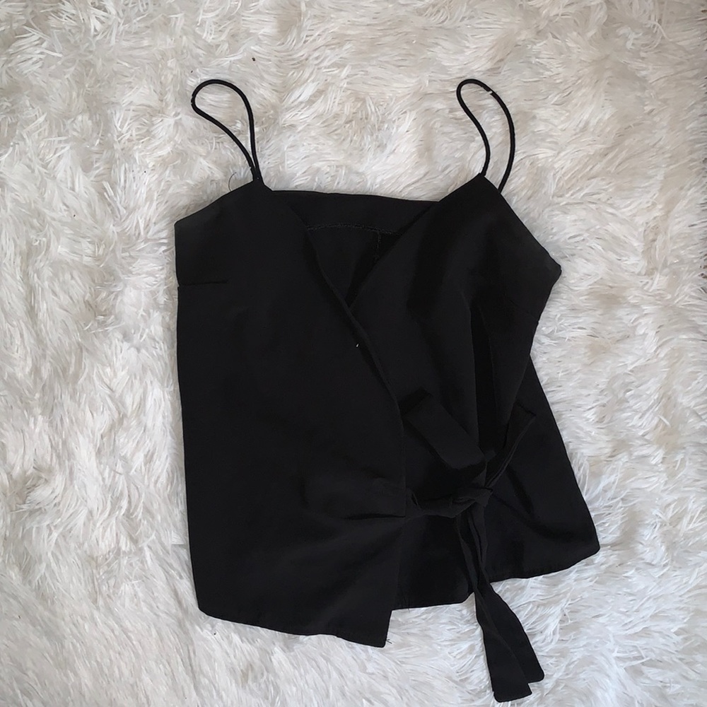 Tie up formal tank top